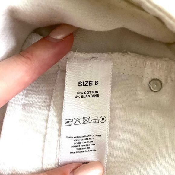 WHITE‎ LABEL Brompton Boyfriend Fit Shorts Sz 26 - Picture 5 of 5